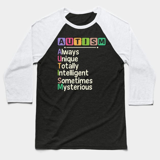 Autism Awareness Baseball T-Shirt by ozalshirts